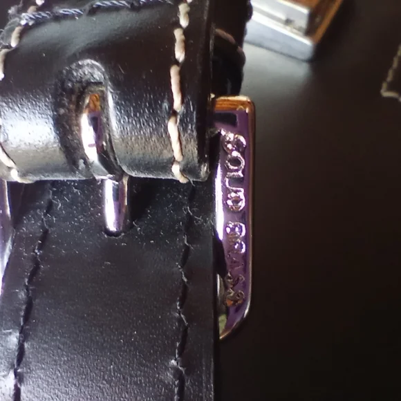 Dooney & Bourke Black Bag Made in Italy Purse with Lock and Key - Picture 12 of 15